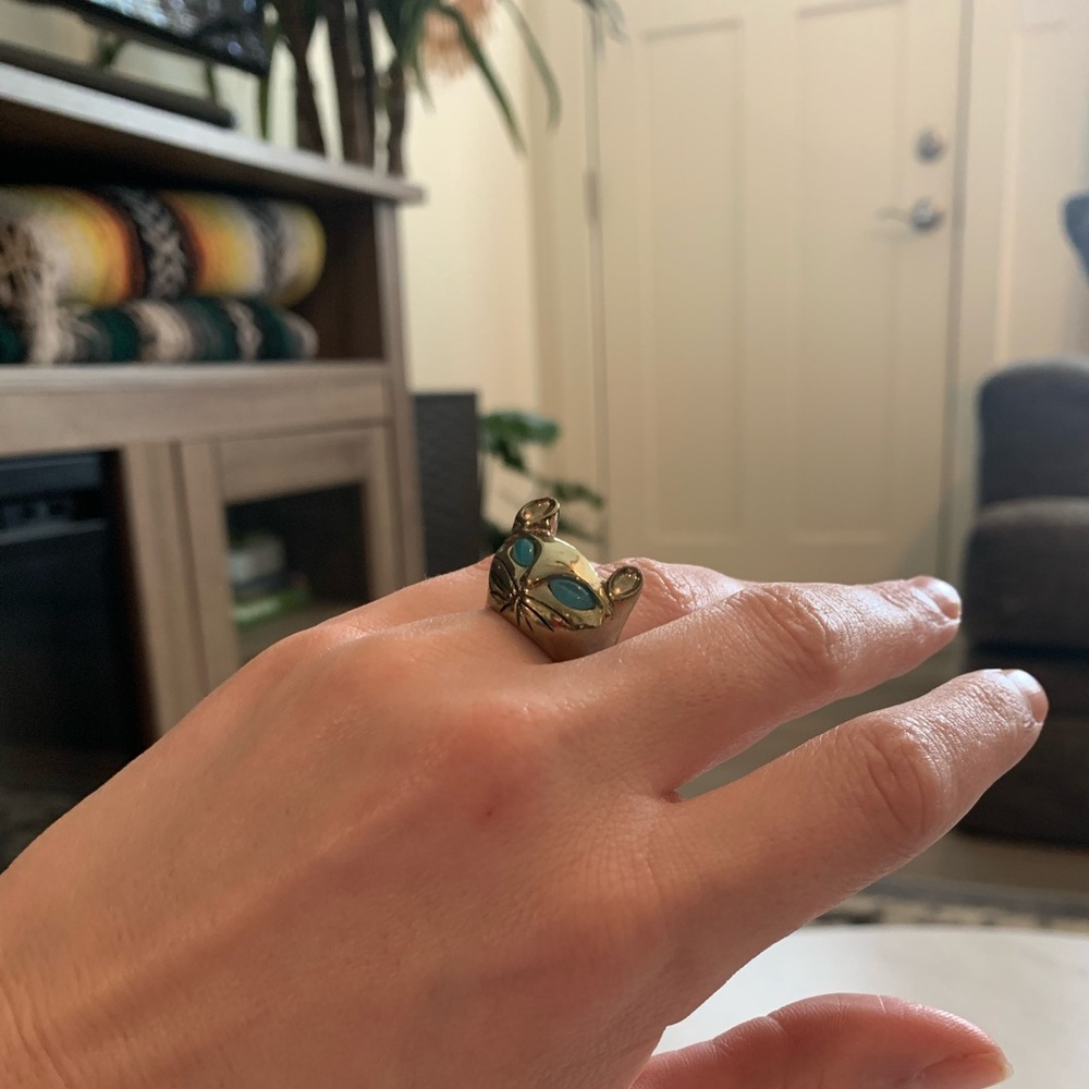 Betsey Johnson Cat Ring